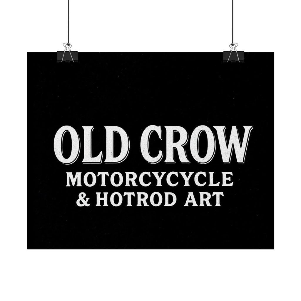 Old Crow: The Omen Art Rolled Posters