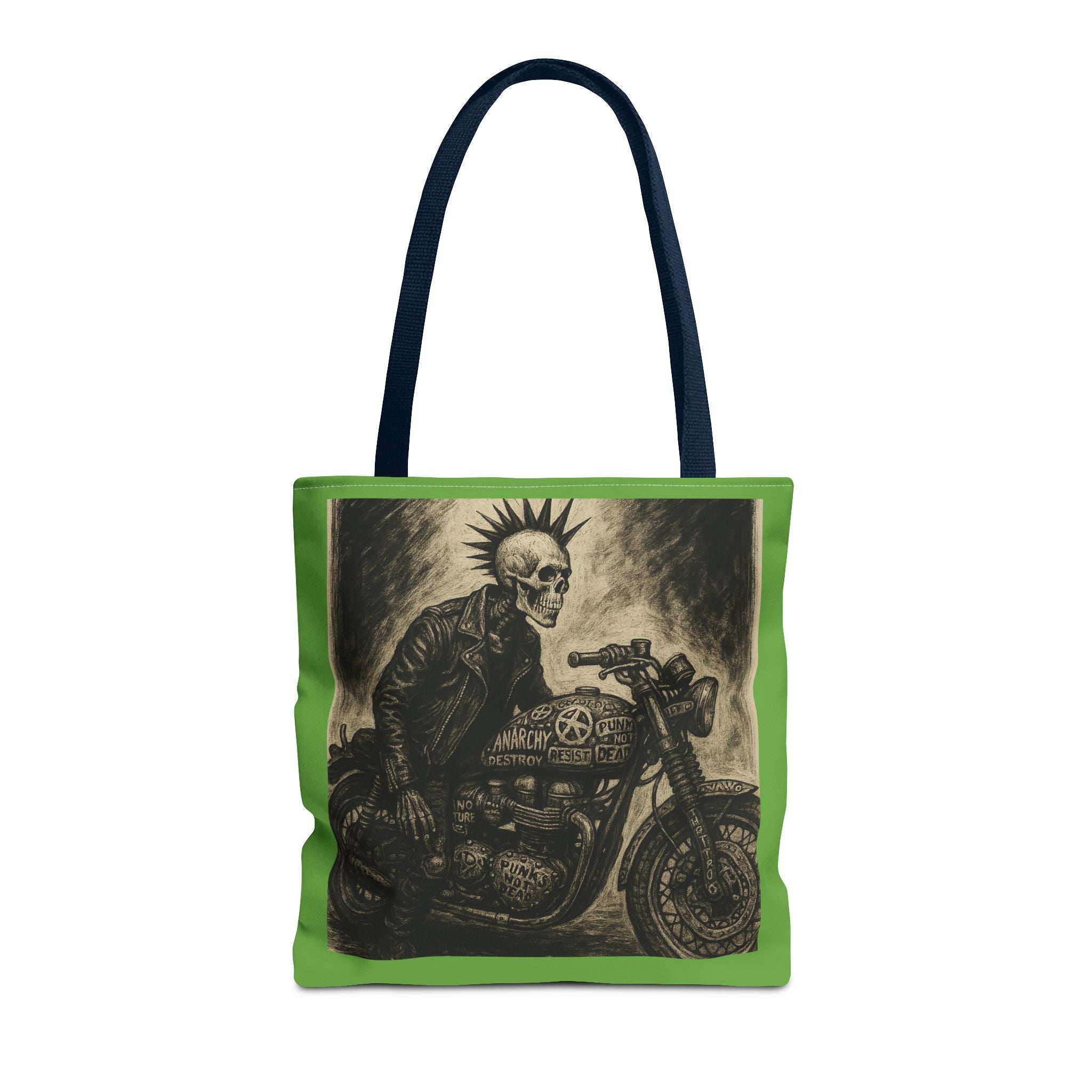Heavy Metal Punk Rider Tote Bag