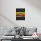 Old Crow Rust Runner Car Art Poster