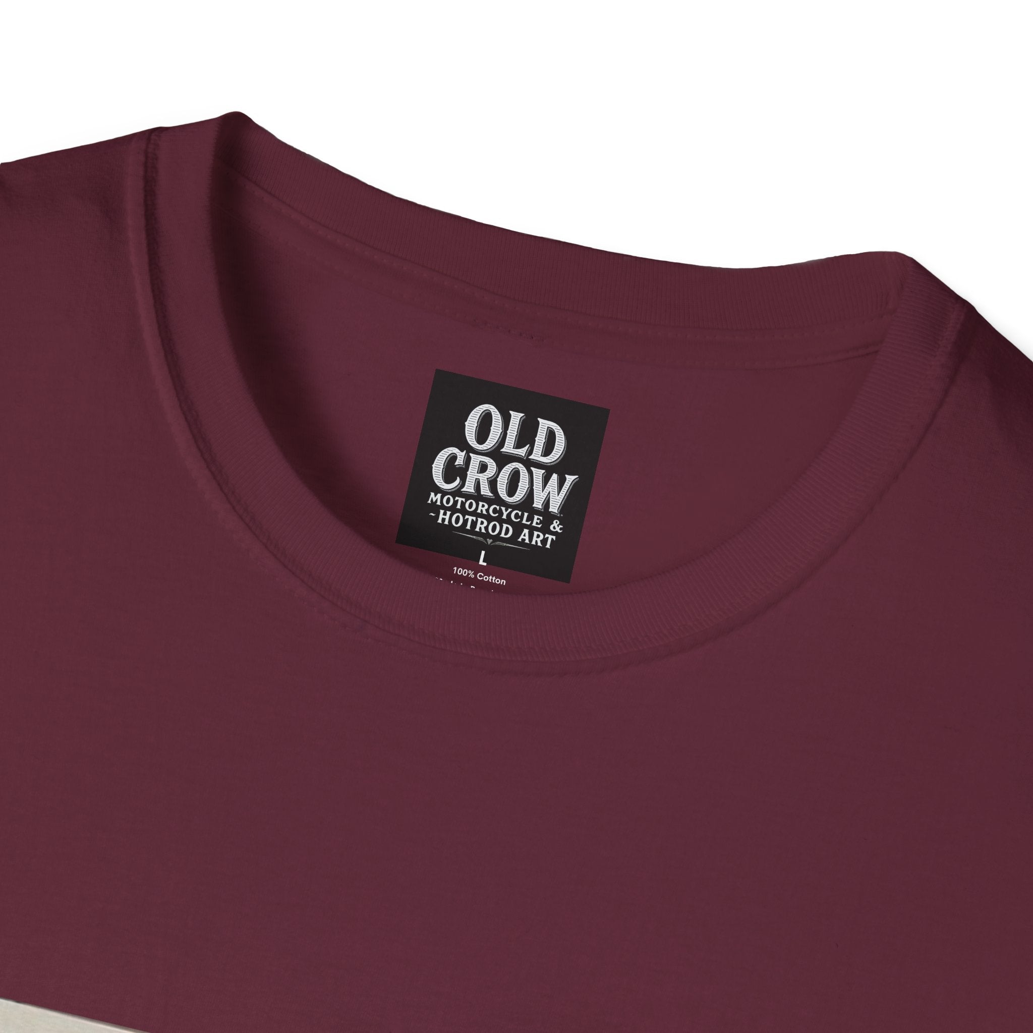 Aviation and Motorcycle Heritage Print  T-Shirt
