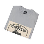 Retro Biker Life Old Crow Shop Sign T-Shirt