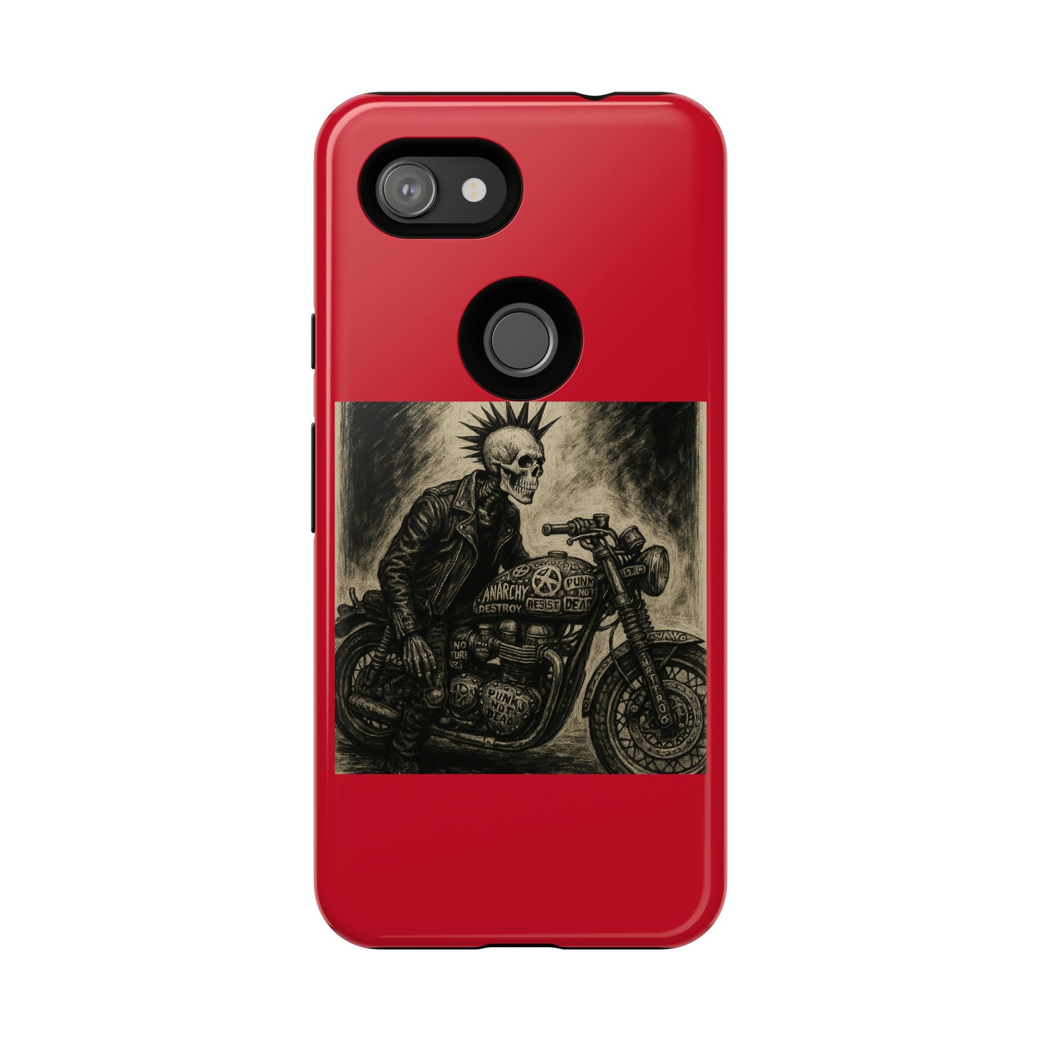Gothic Punk Biker Skeleton Cases