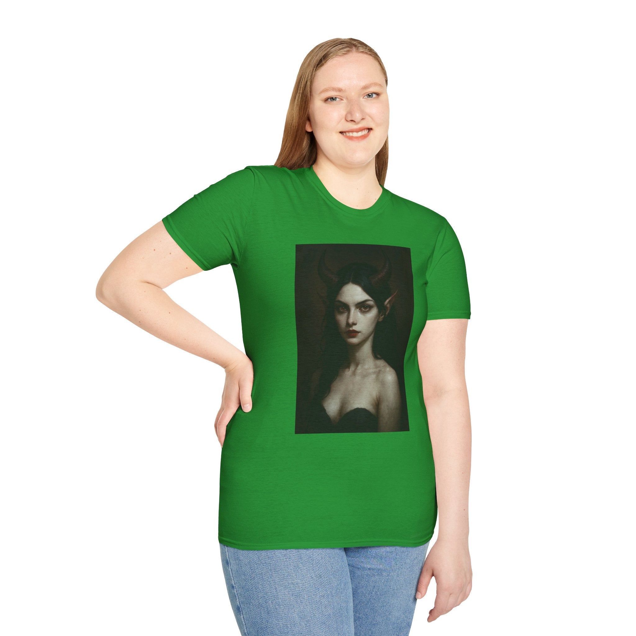 Dark Enchantress Portrait T-Shirt