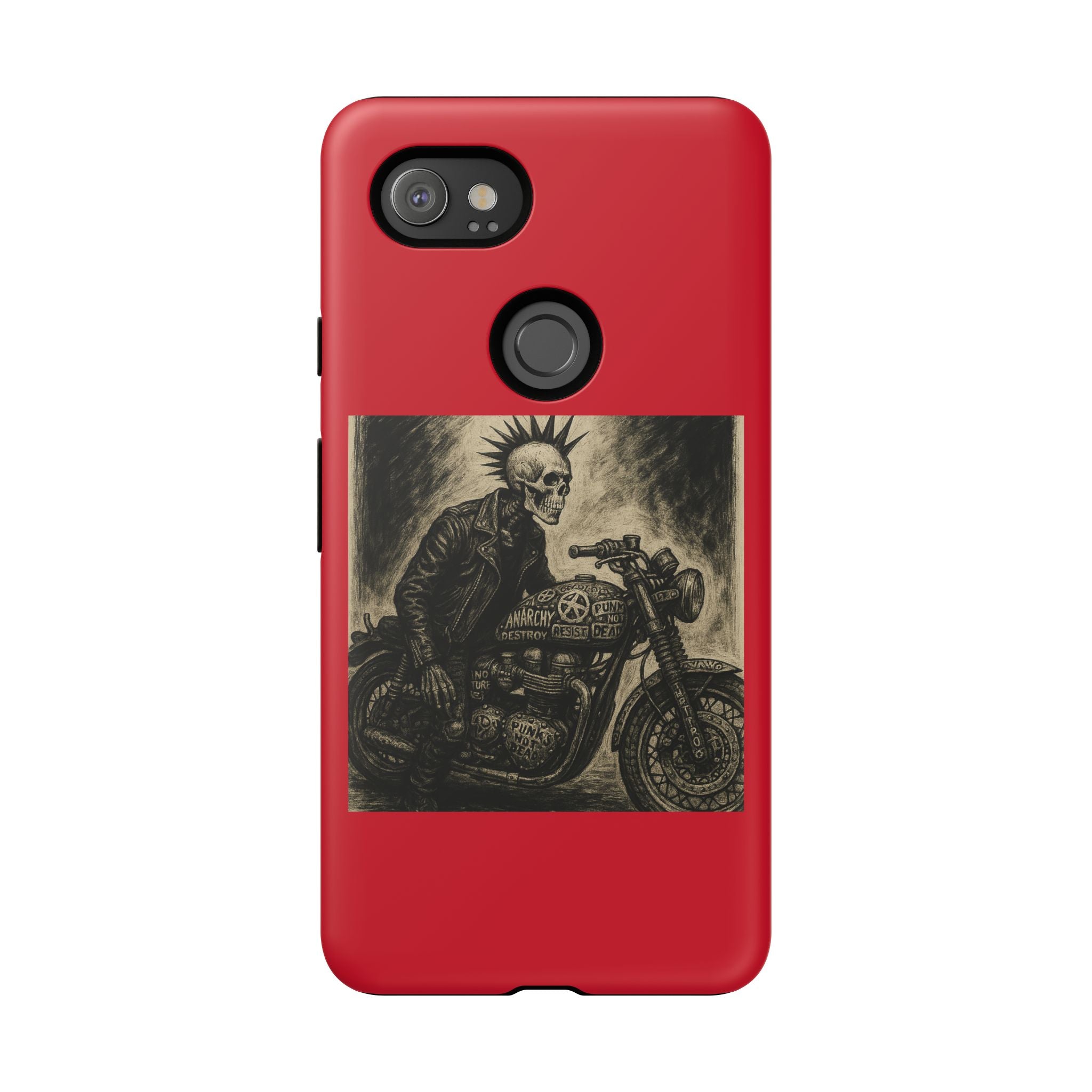 Gothic Punk Biker Skeleton Cases