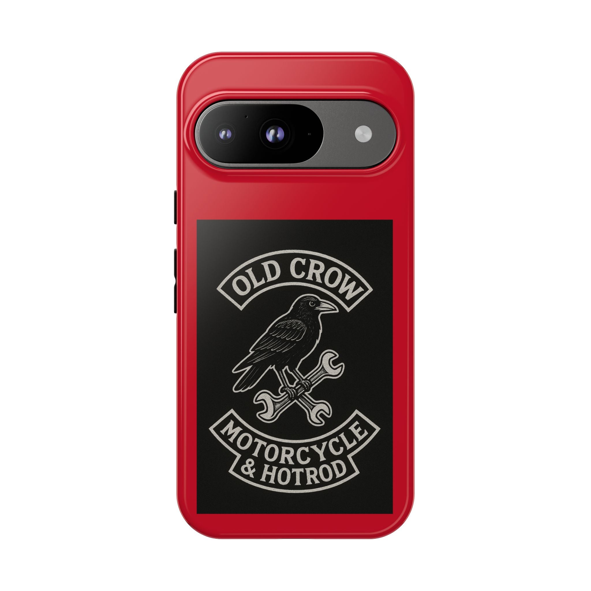 Old Crow Garage Retro Hotrod Rider Cases
