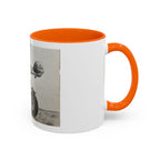 Vintage Motorcycle & Plane Coffee Mug