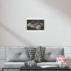 Guitars & Gasoline Art Poster, Music Wall Decor