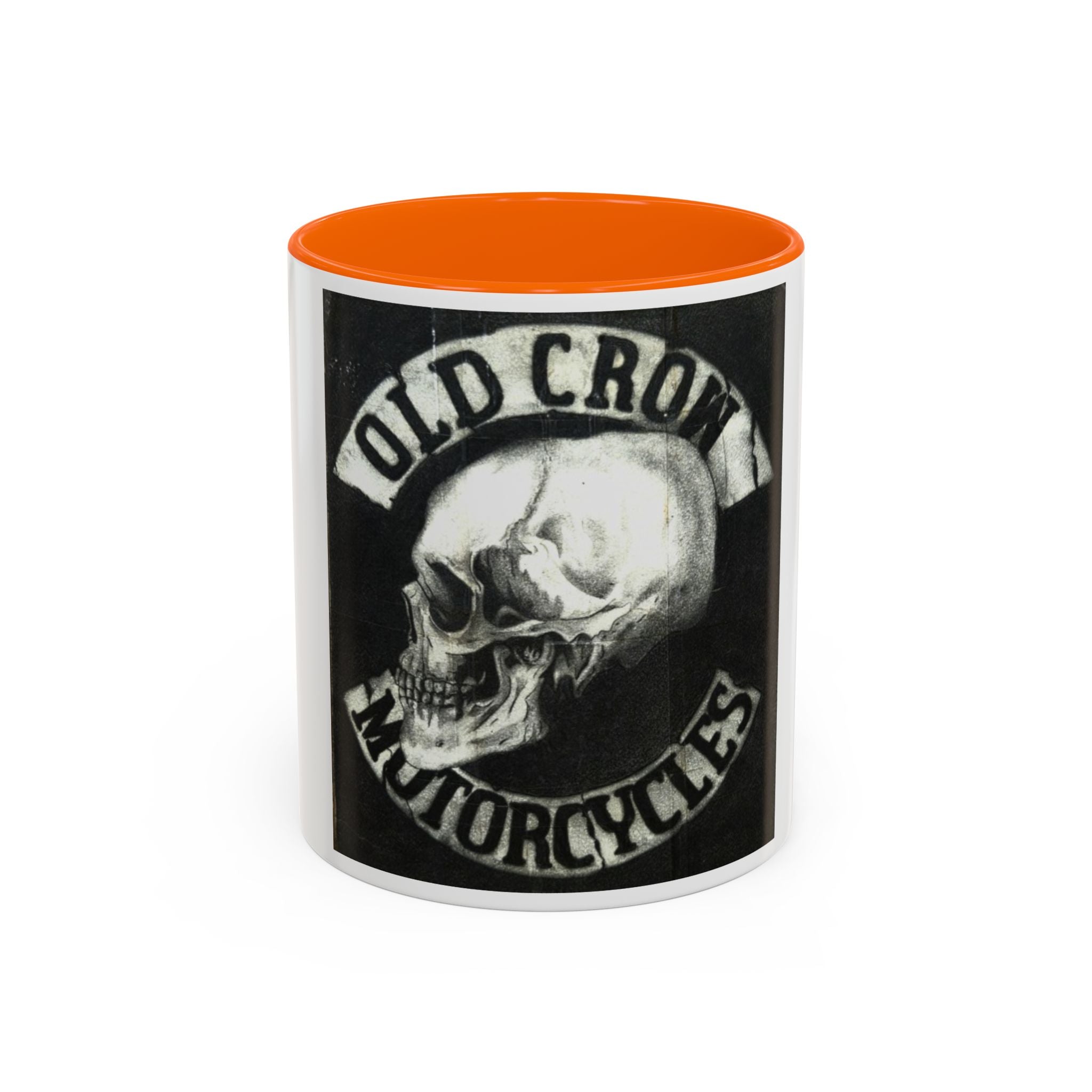 Old Crow Motorcycles Skull Mug