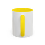 Vintage Airplane Accent Coffee Mug