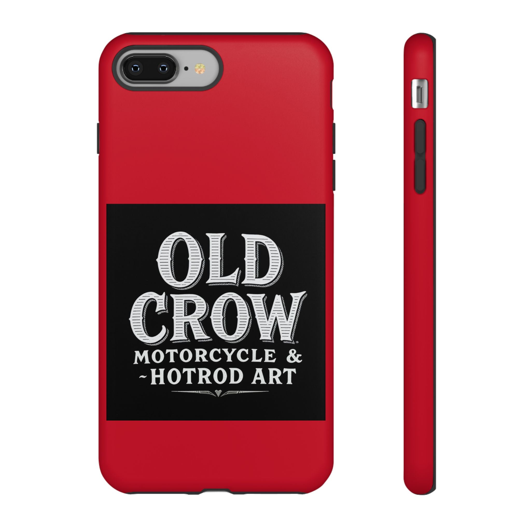 Classic Old Crow Garage Typography Cases