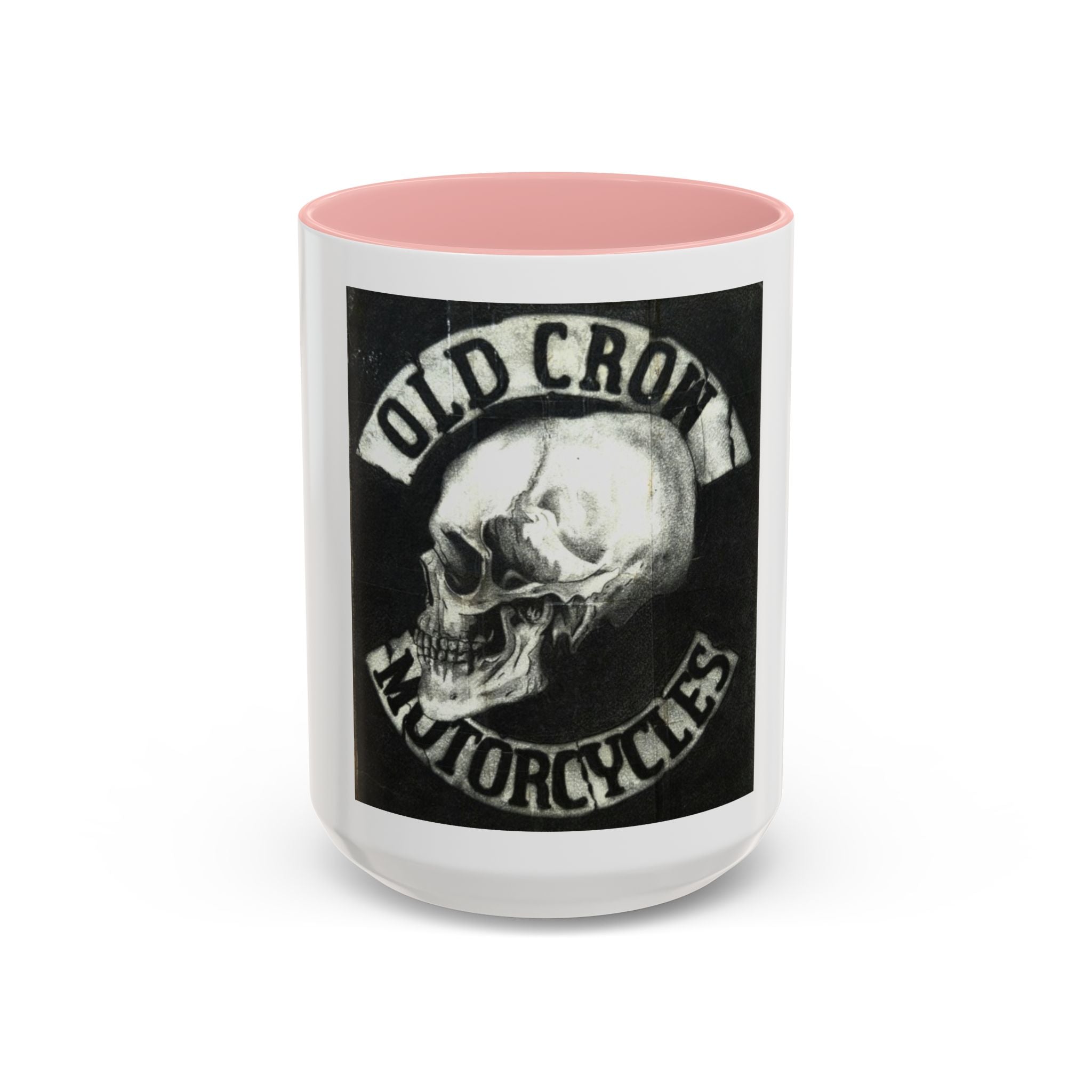 Old Crow Motorcycles Skull Mug