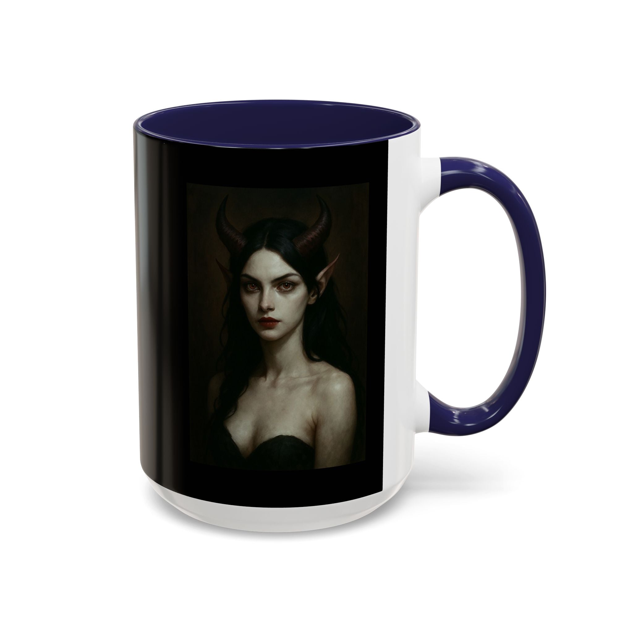 20 Dark Aesthetic Devilish Accent Coffee Mug