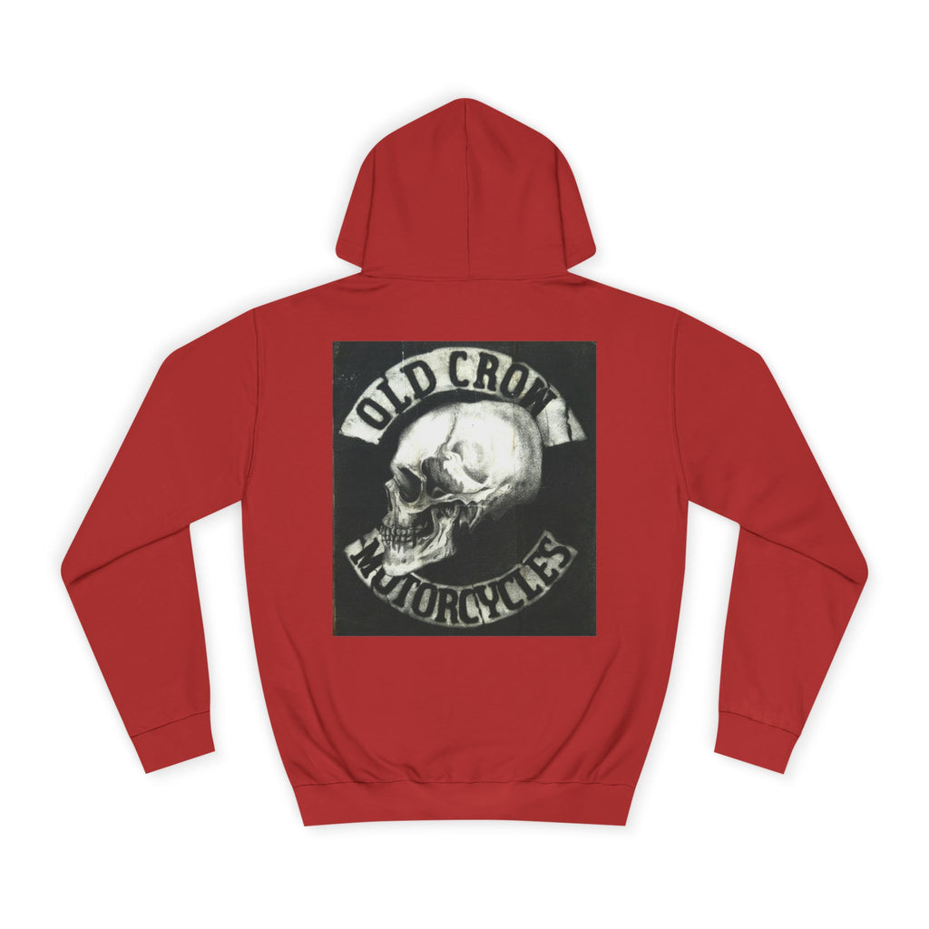 Old Crow Motorcycles Skull Hoodie