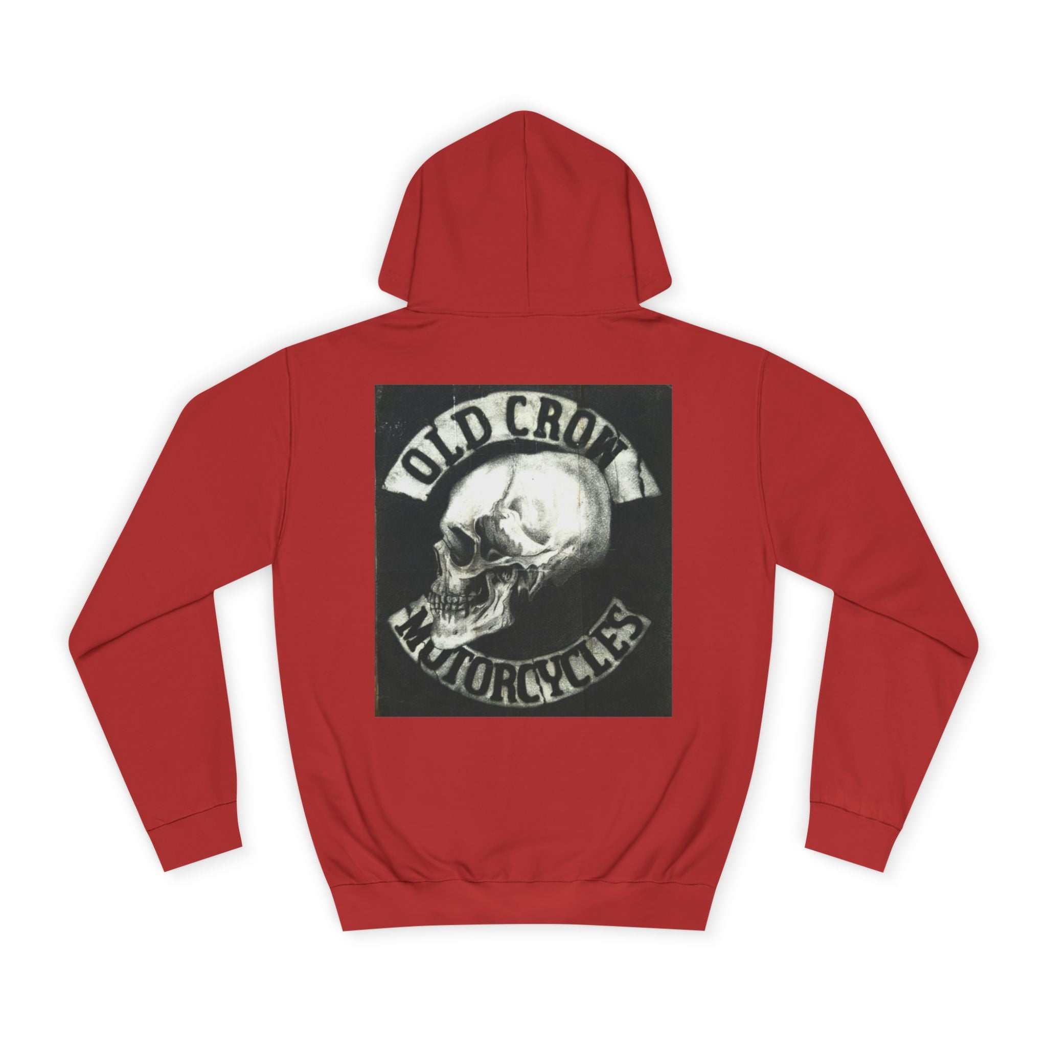 Old Crow Motorcycles Skull Hoodie