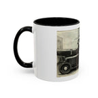 Vintage Airplane Accent Coffee Mug
