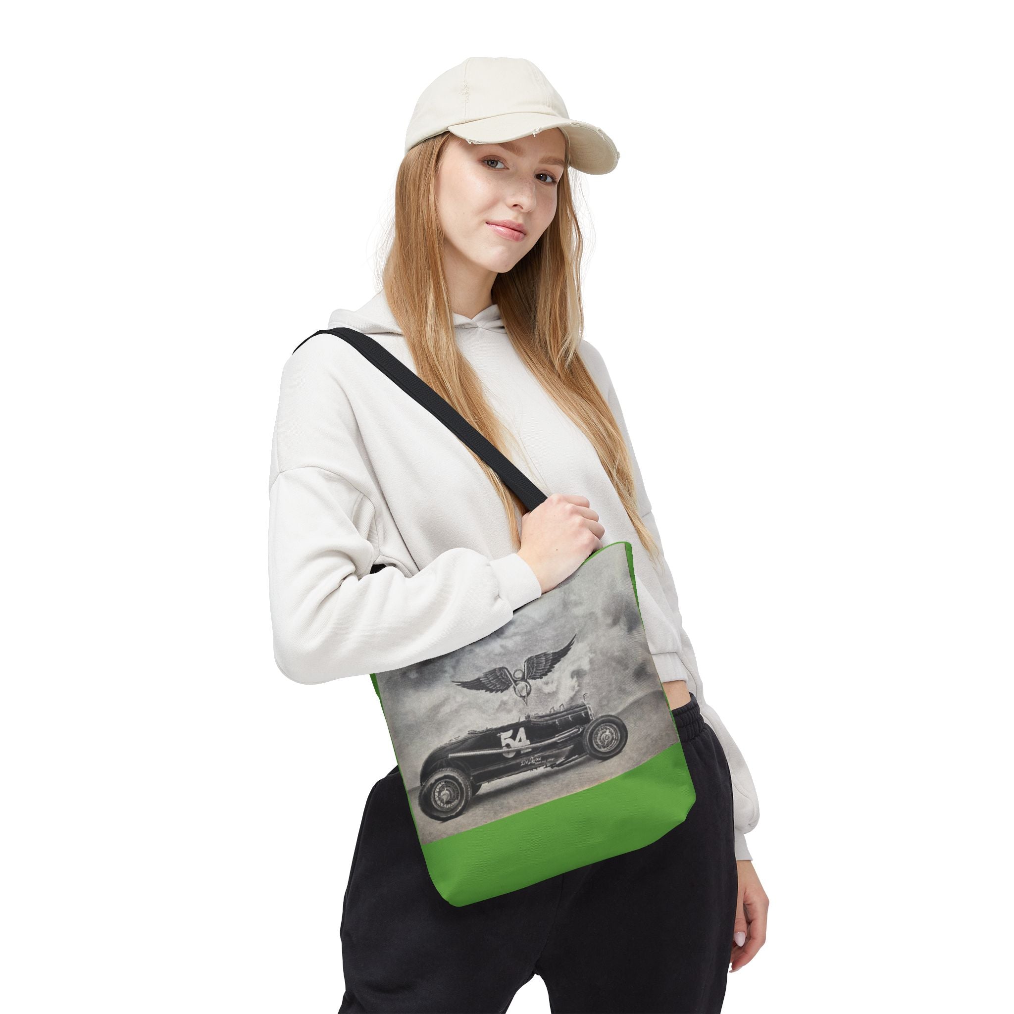 Speed & Spirit Tote Bag