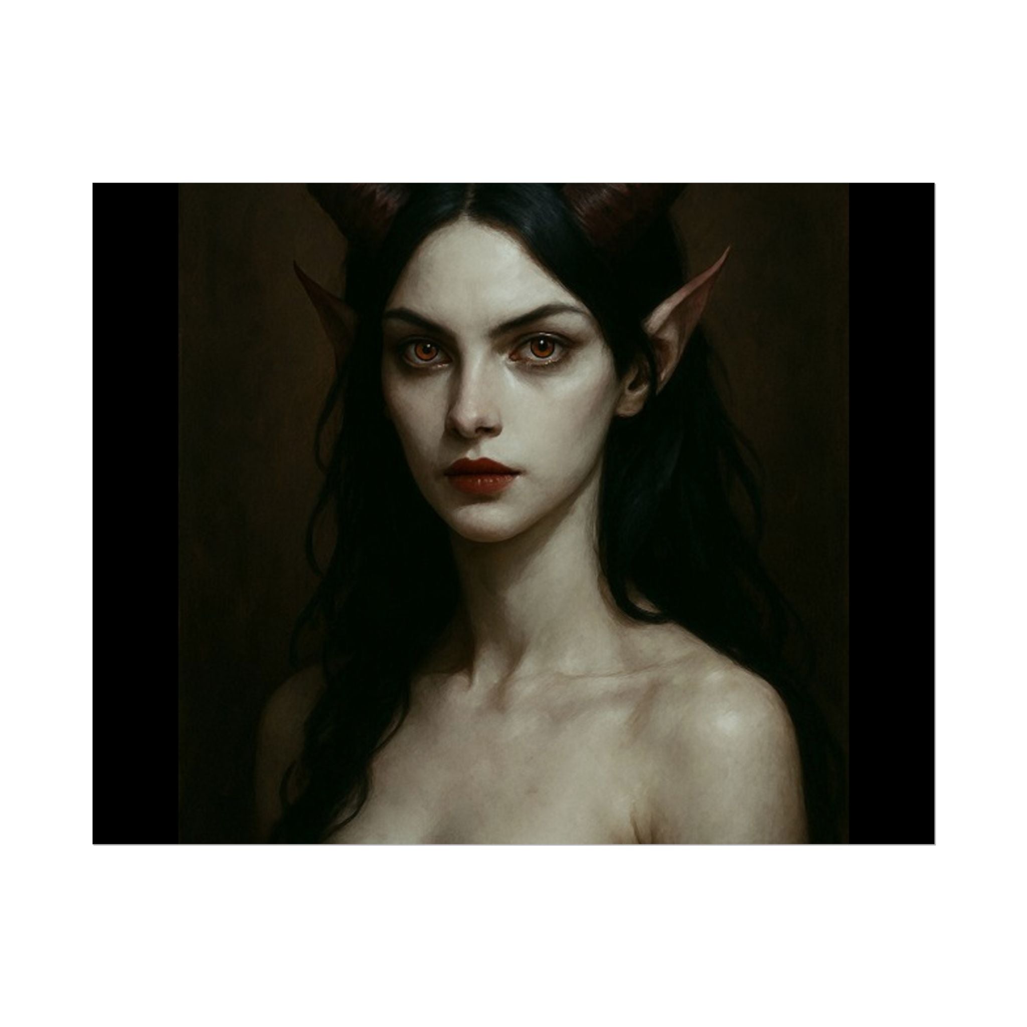 Gothic Art Rolled Posters, Dark Fantasy Wall Decor