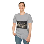 Motorcycle and Music Wall Art  T-Shirt, Indian Roadmaster, Classic Guitars