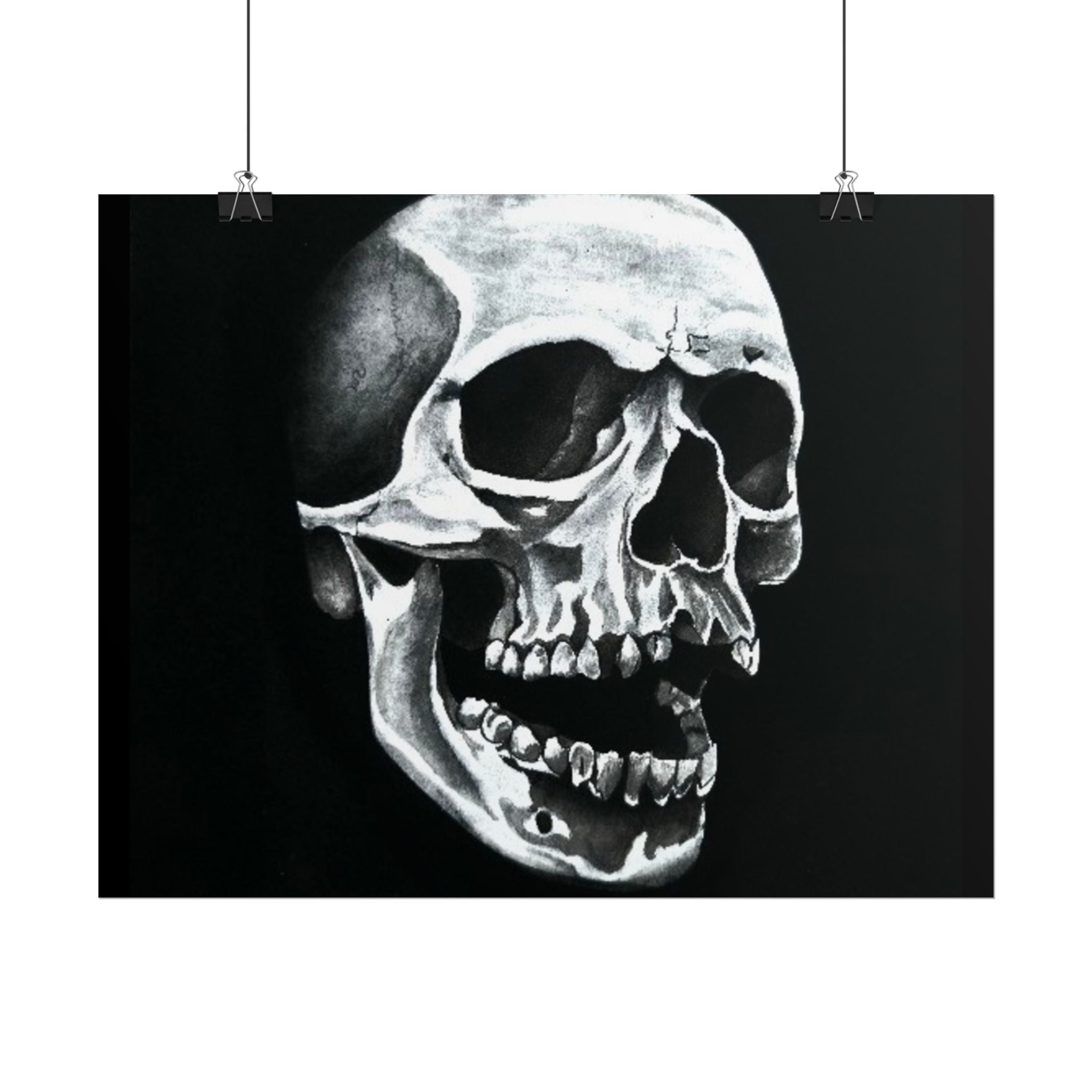 Skull Art Rolled Posters