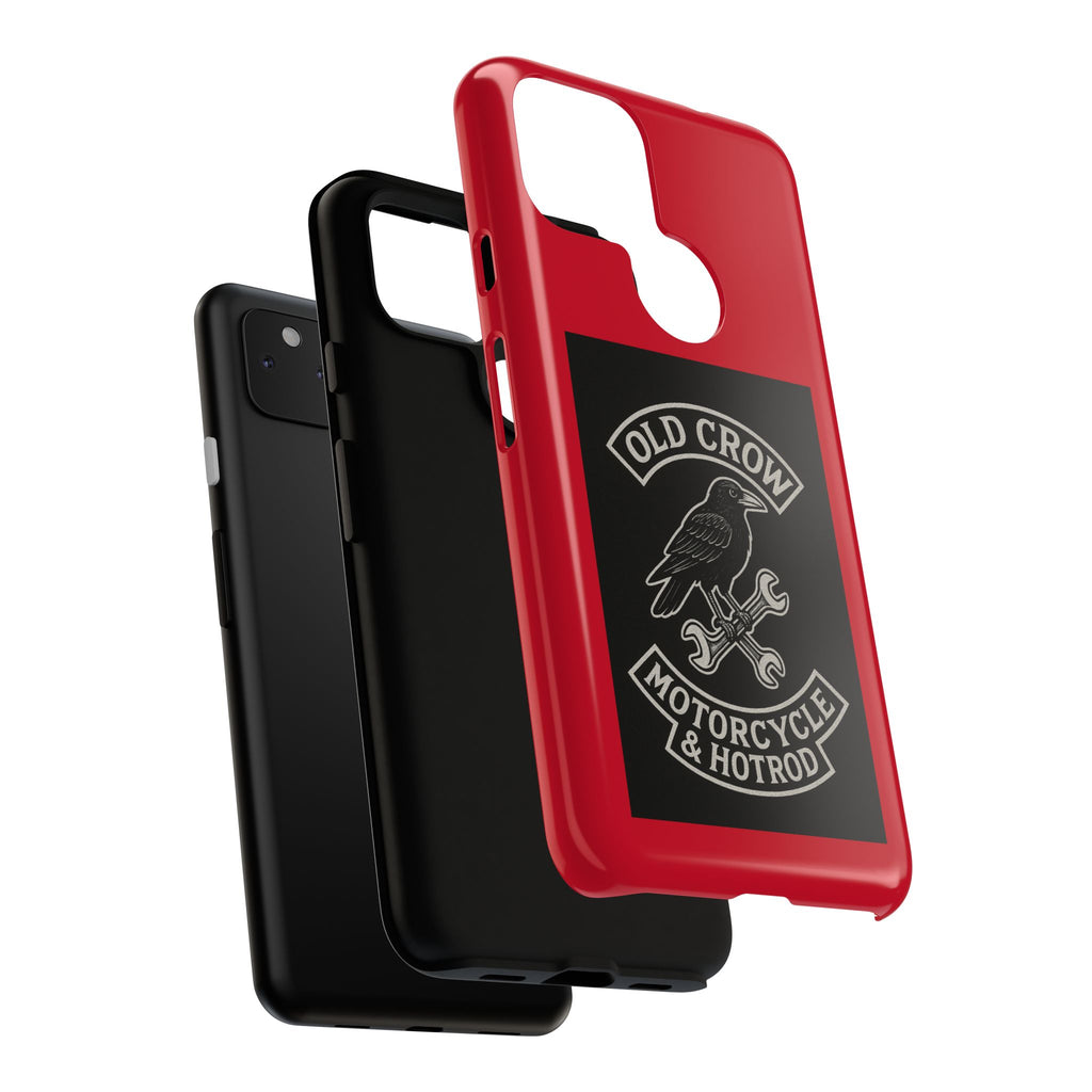 Old Crow Garage Retro Hotrod Rider Cases