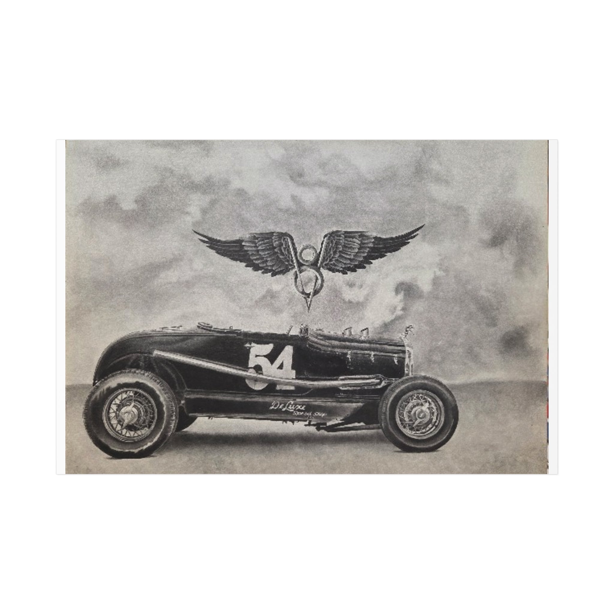 Old Crow: Speed, Steel & Spirit Art Print
