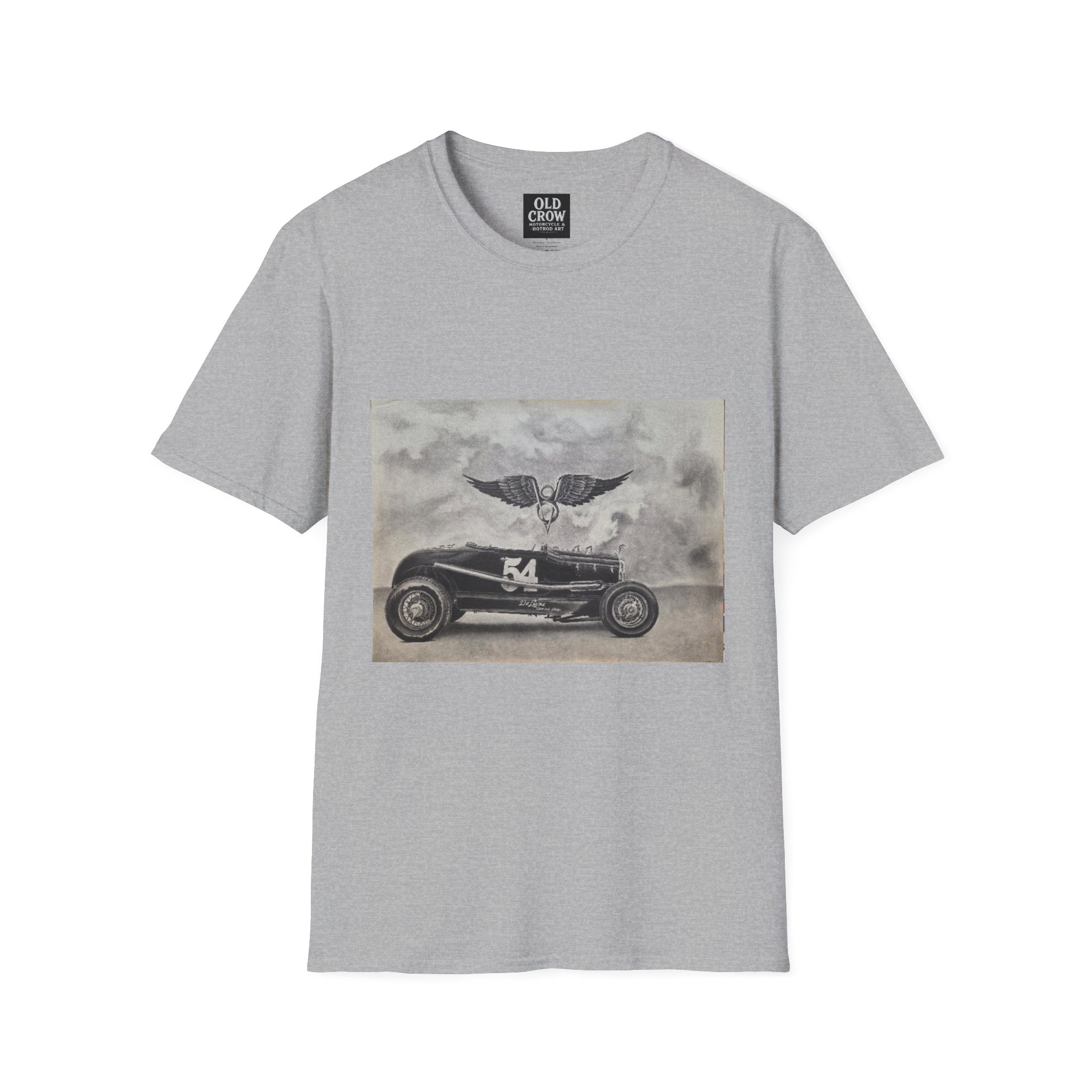 Hotrod Racer No. 54 Softstyle T-Shirt