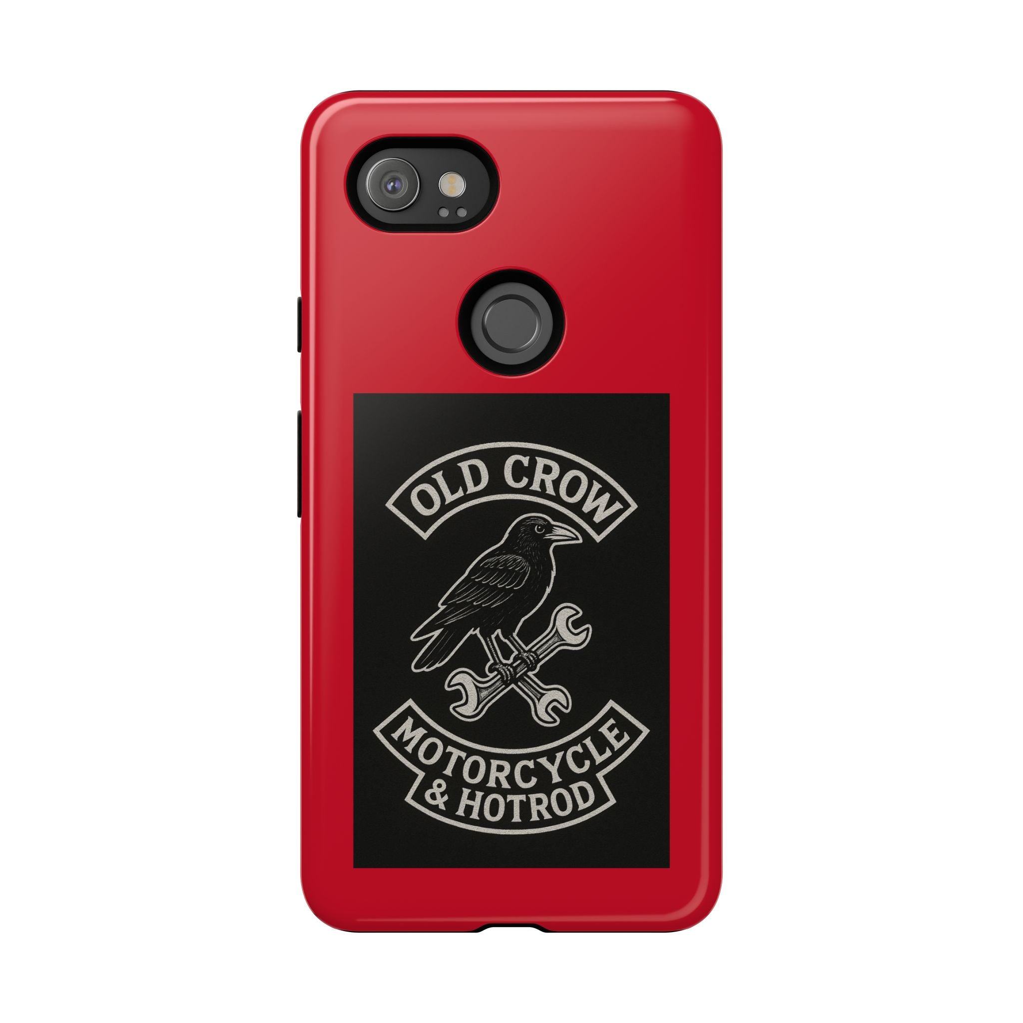 Old Crow Garage Retro Hotrod Rider Cases