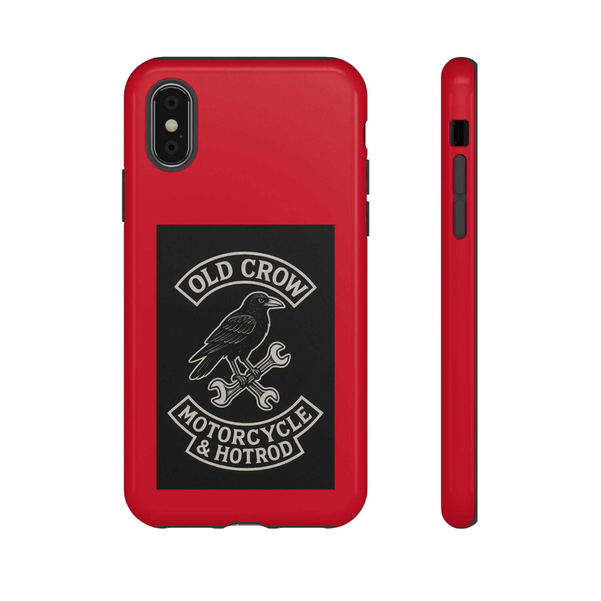 Old Crow Garage Retro Hotrod Rider Cases