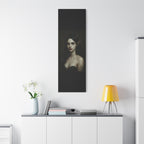 Gothic Art Canvas Print, Demon Aesthetic Home Decor, Dark Fantasy Wall Art, Witchy Room Decoration, Unique Gift for Halloween, Edgy Art