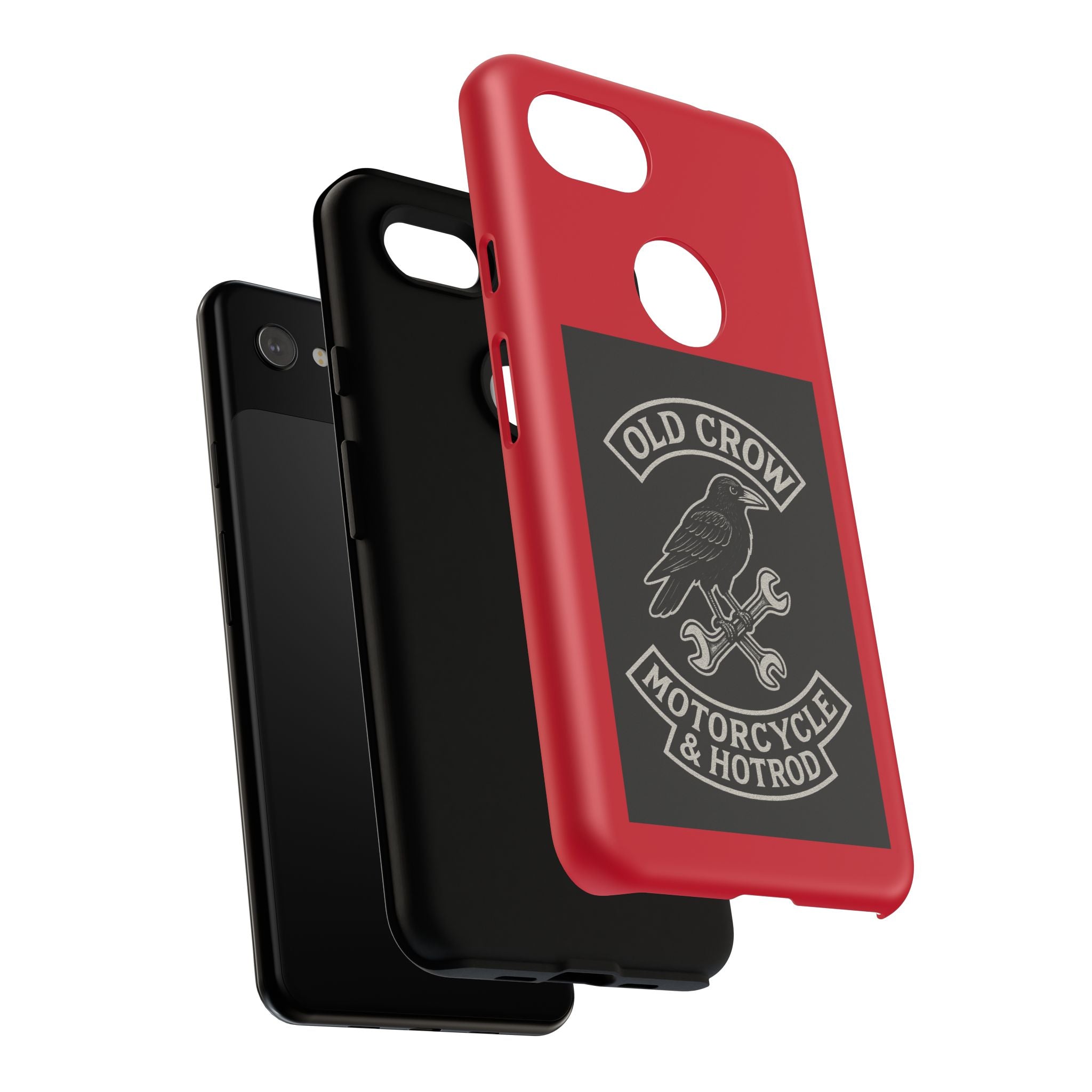 Old Crow Garage Retro Hotrod Rider Cases