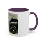 Vintage Airplane Accent Coffee Mug