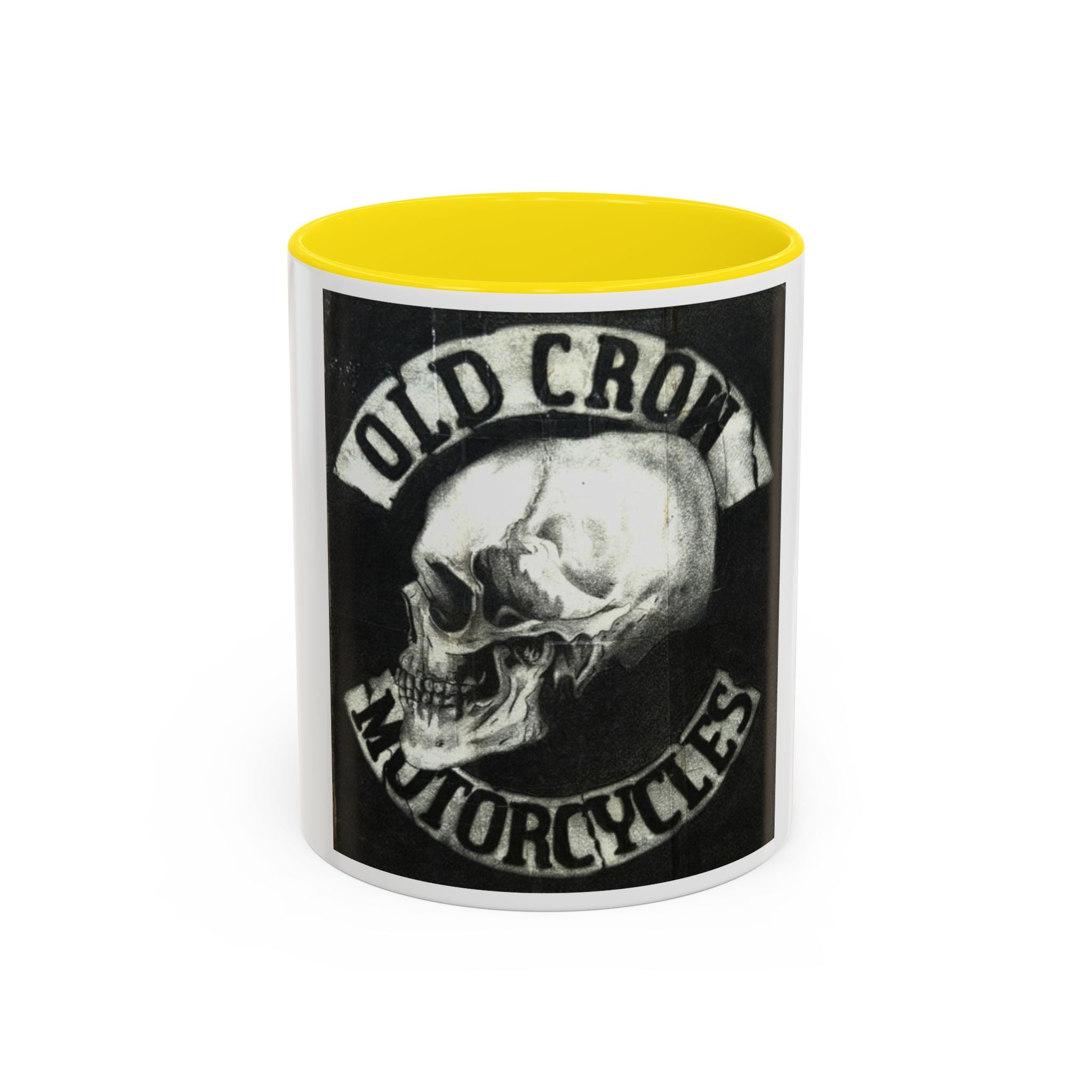 Old Crow Motorcycles Skull Mug