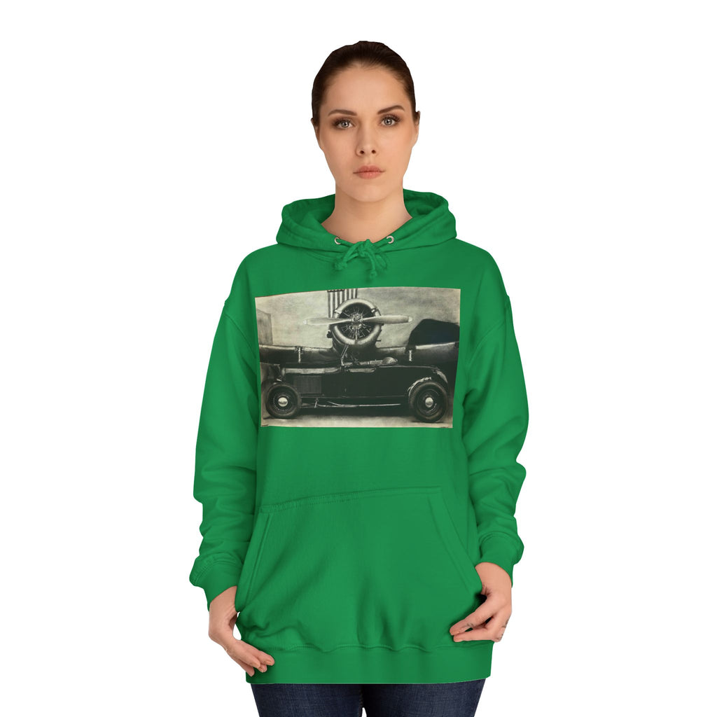 Sky and Speed Hoodie College Hoodie