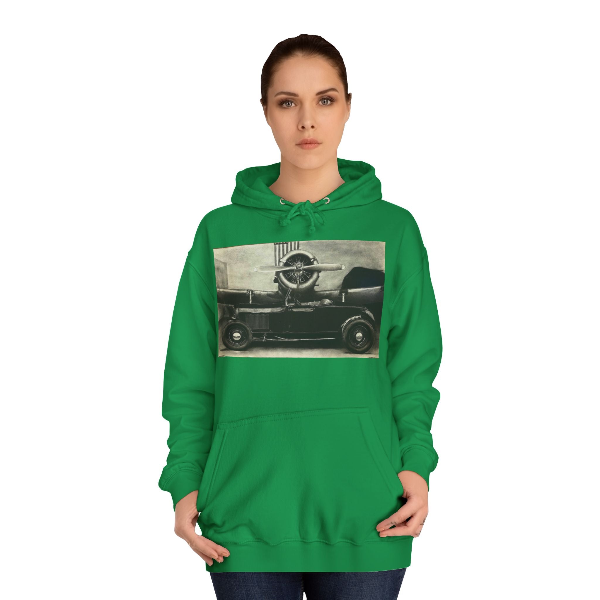 Sky and Speed Hoodie College Hoodie