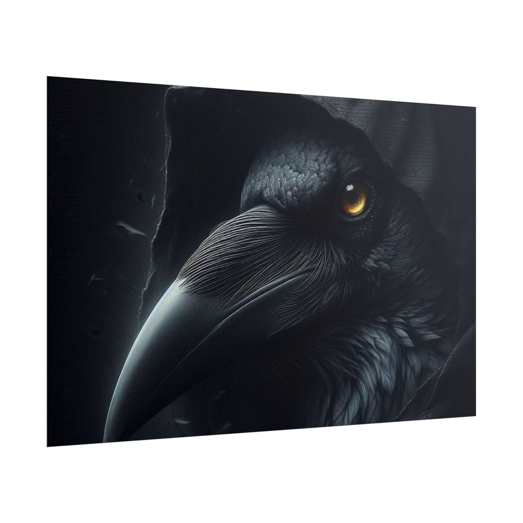 Dark Raven Hooded Rolled Poster
