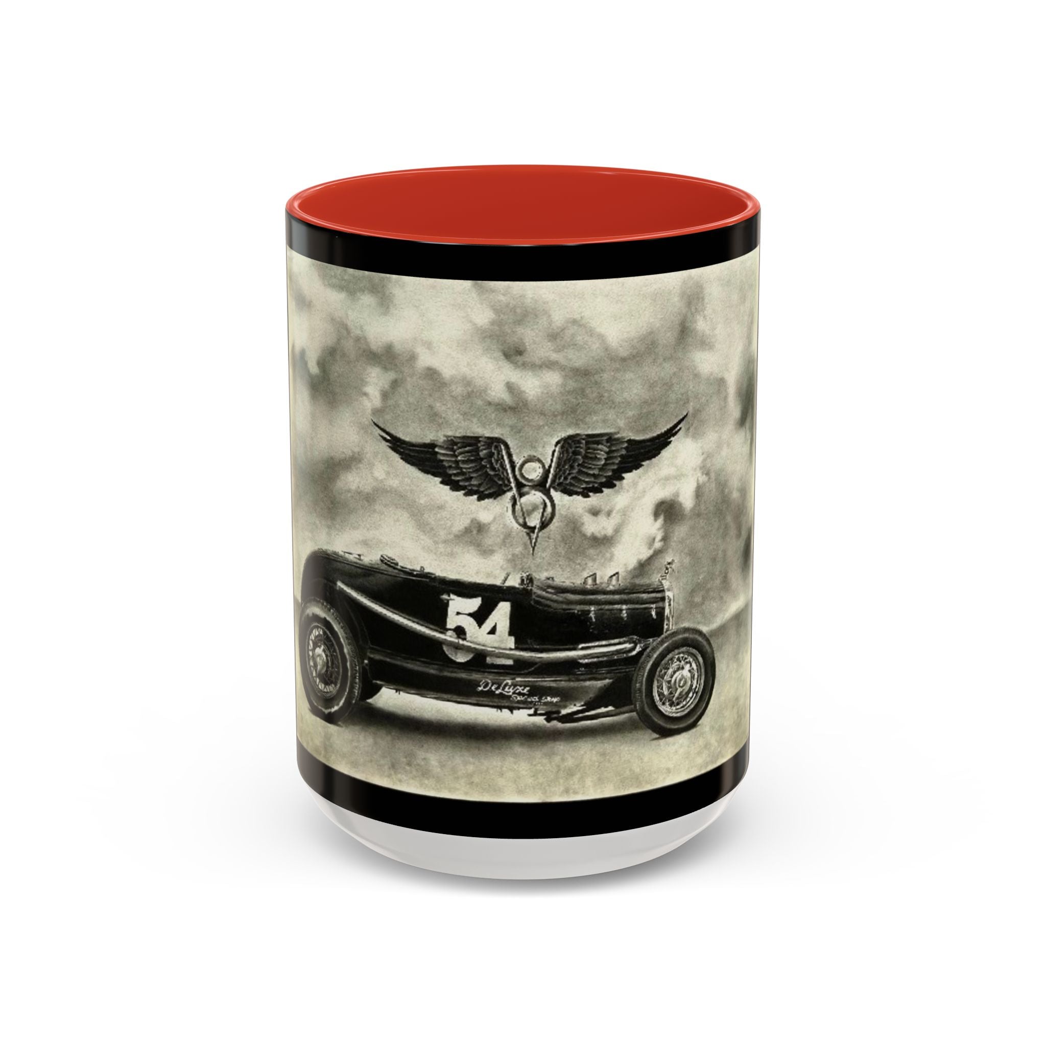 18 Vintage Racing Accent Coffee Mug