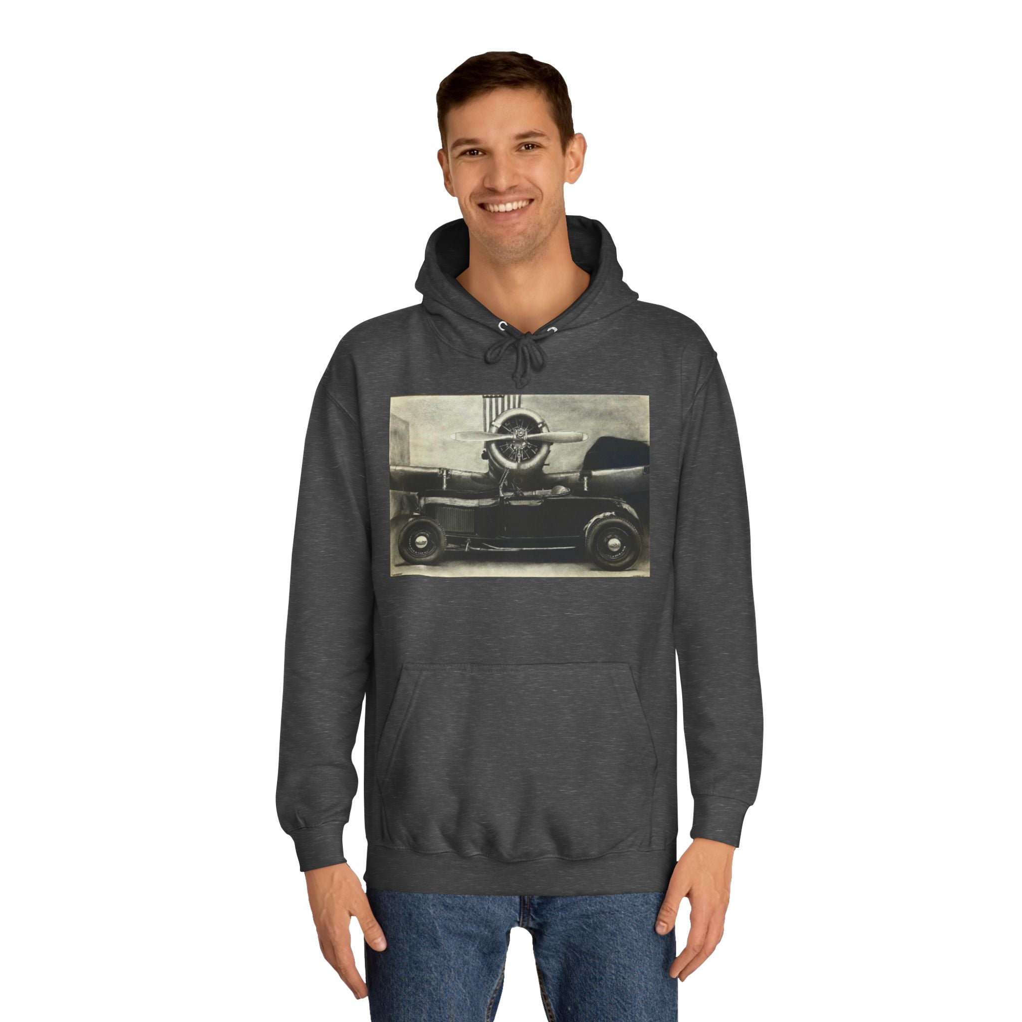 Sky and Speed Hoodie College Hoodie
