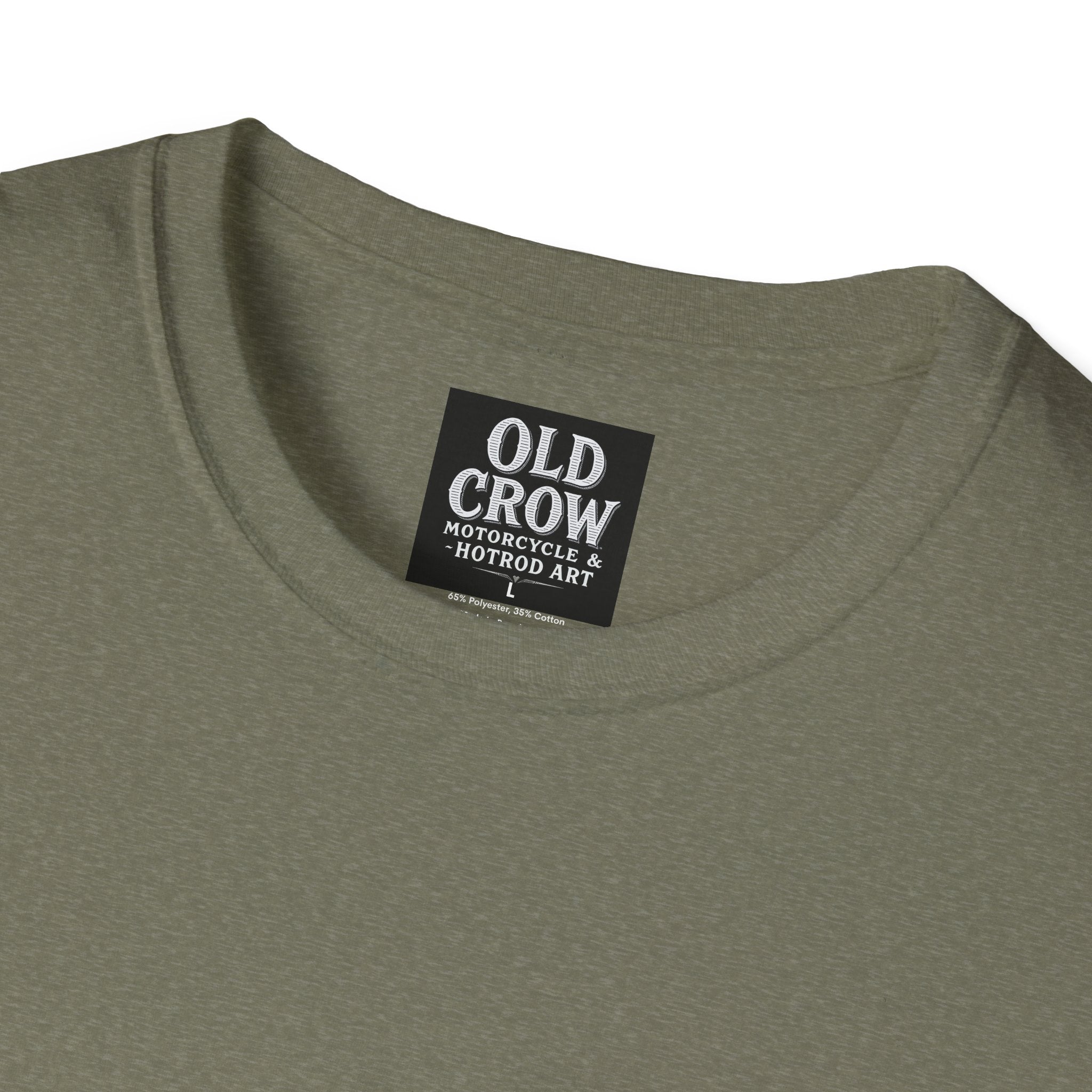 Custom Bobber Bike Canvas T-Shirt