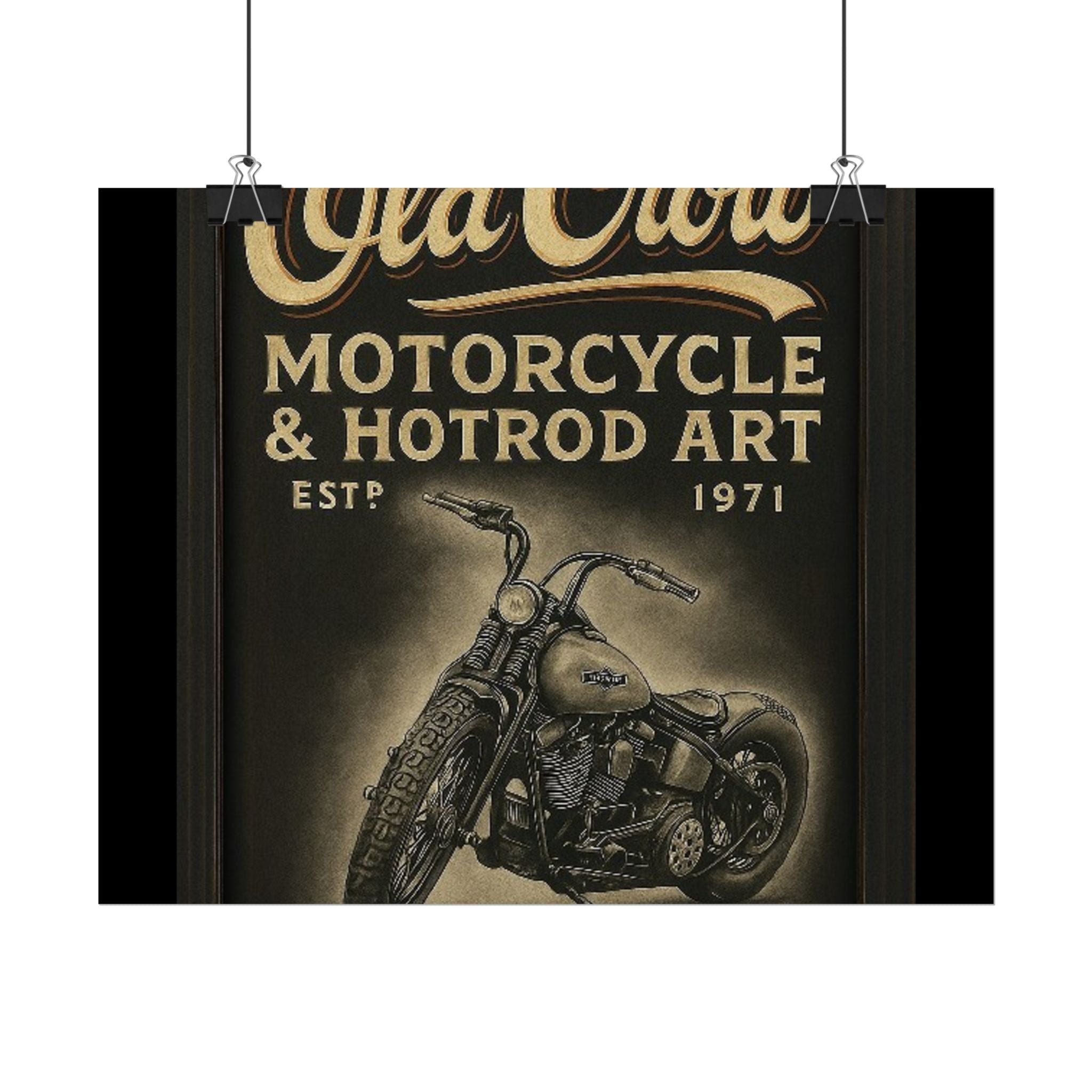 Ride with Pride Art Rolled Posters