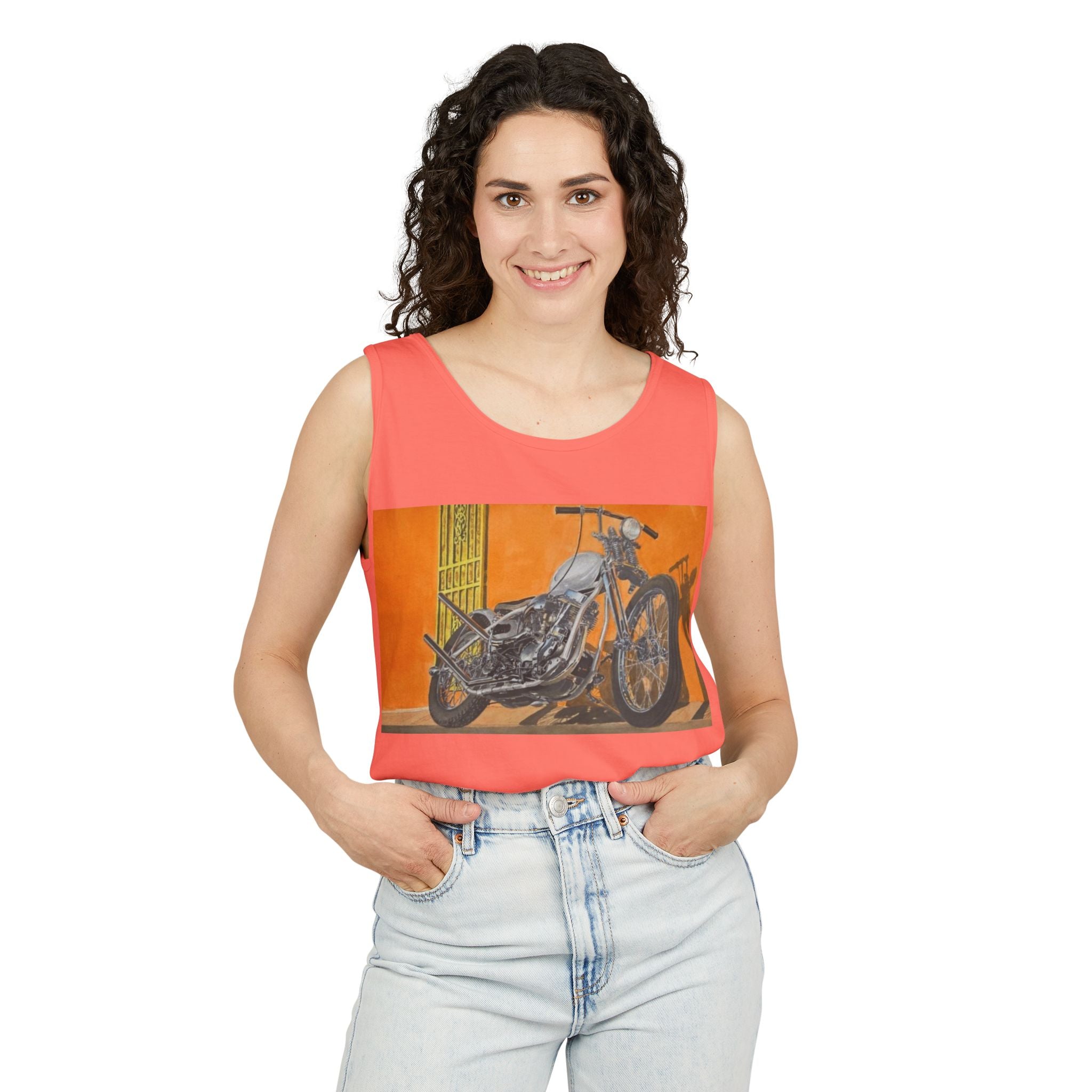Sunset Chopper Tank Top