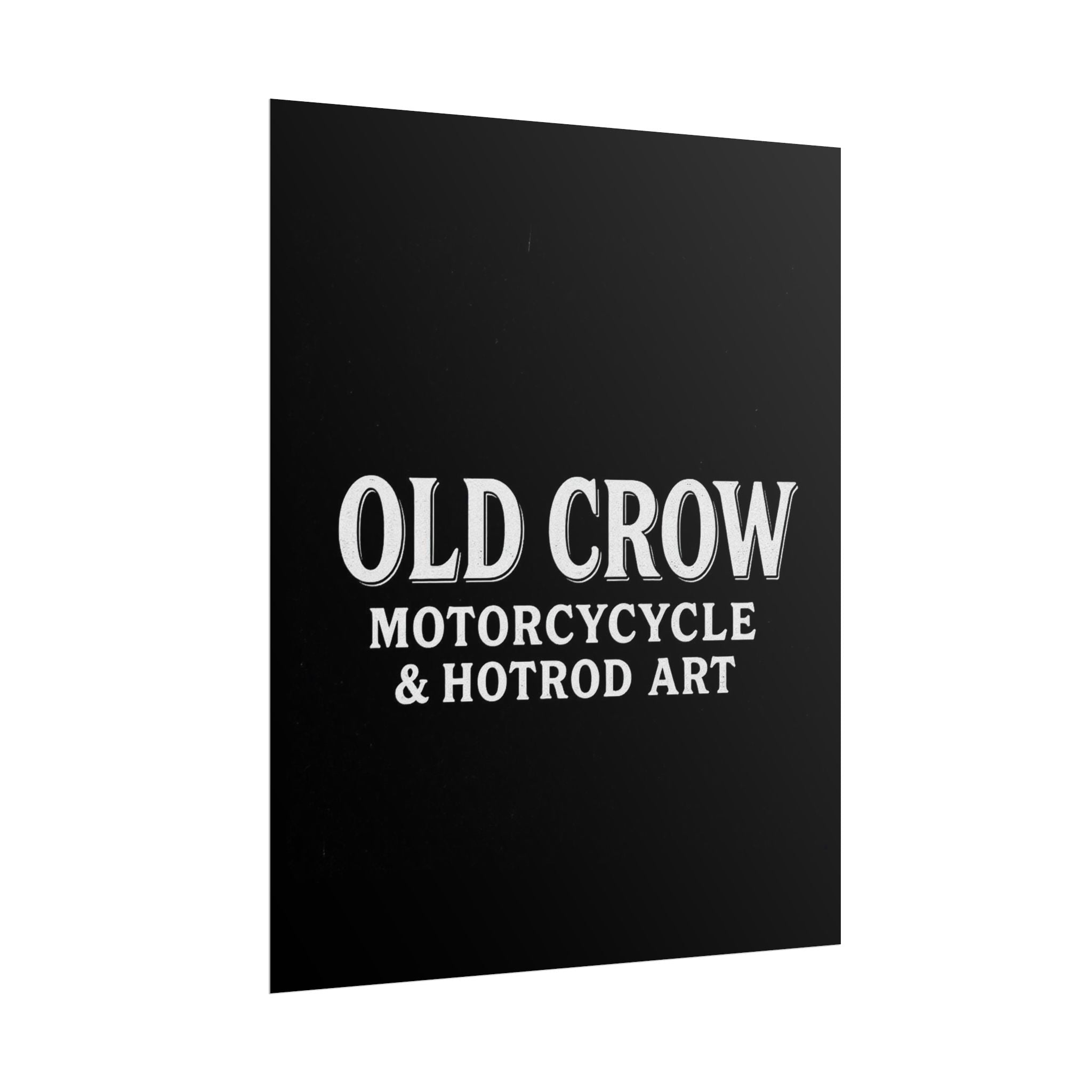 Old Crow: The Omen Art Rolled Posters