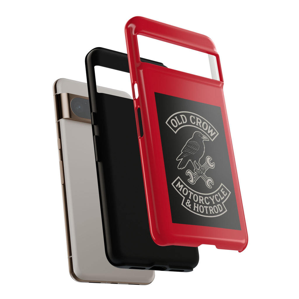 Old Crow Garage Retro Hotrod Rider Cases