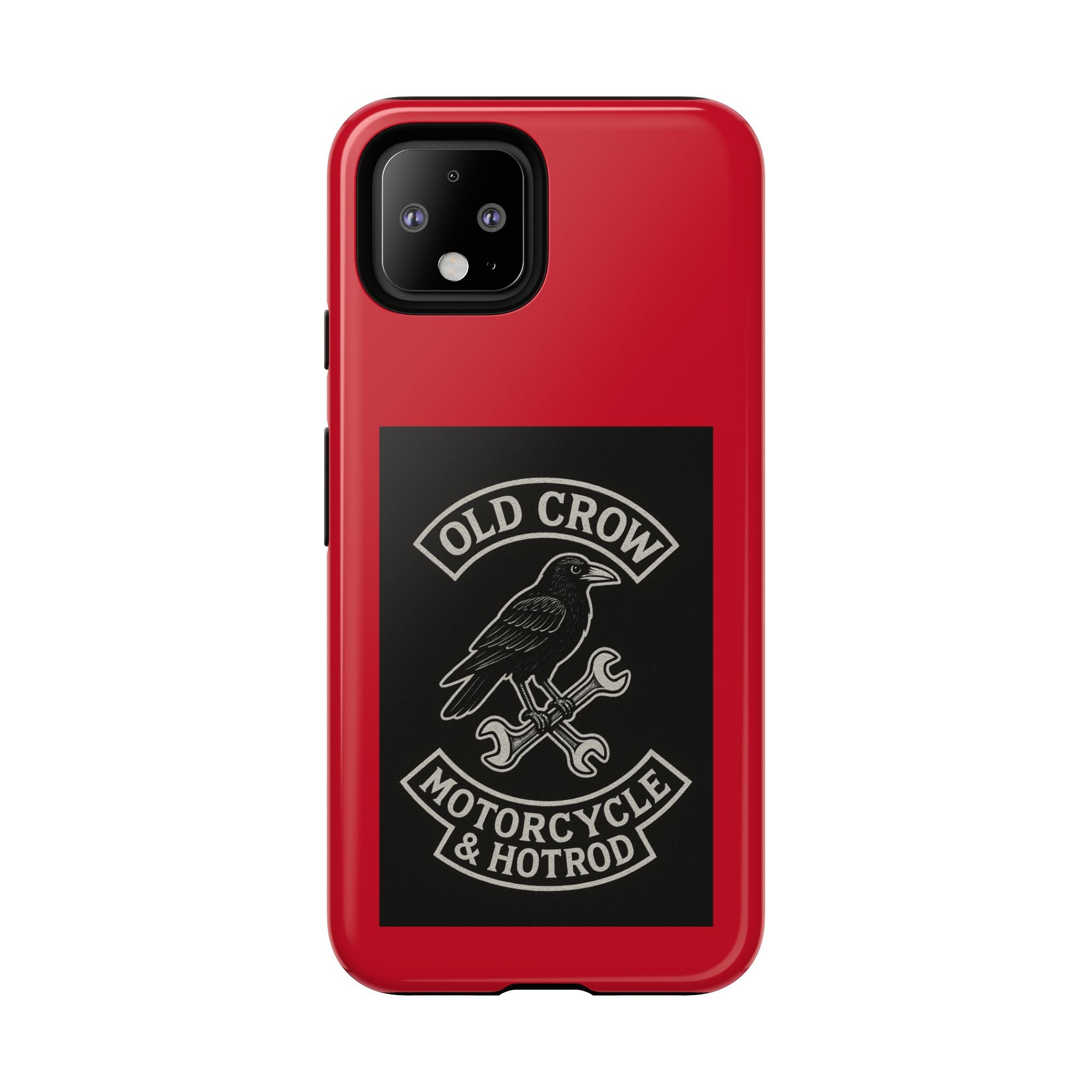 Old Crow Garage Retro Hotrod Rider Cases