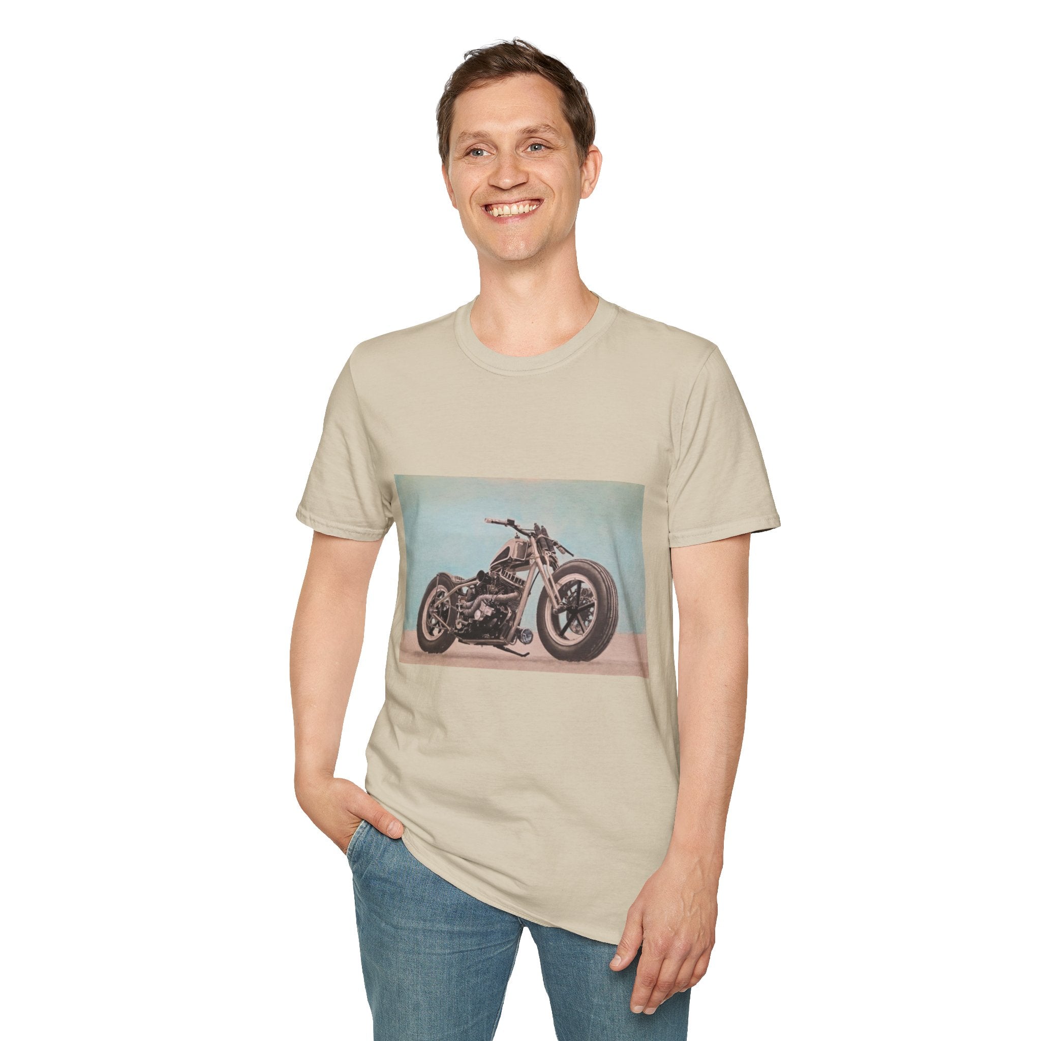 Low-Rider Chopper Canvas T-Shirt