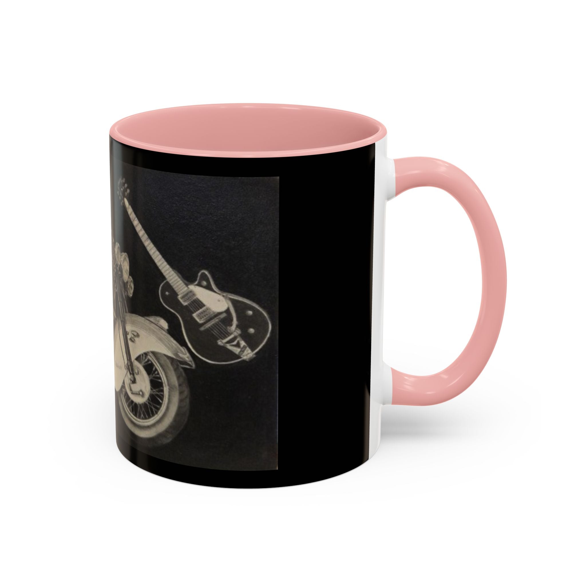 15 Vintage Motorcycle & Guitar Coffee Mug