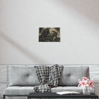 Edgy Motorcycle Art Print