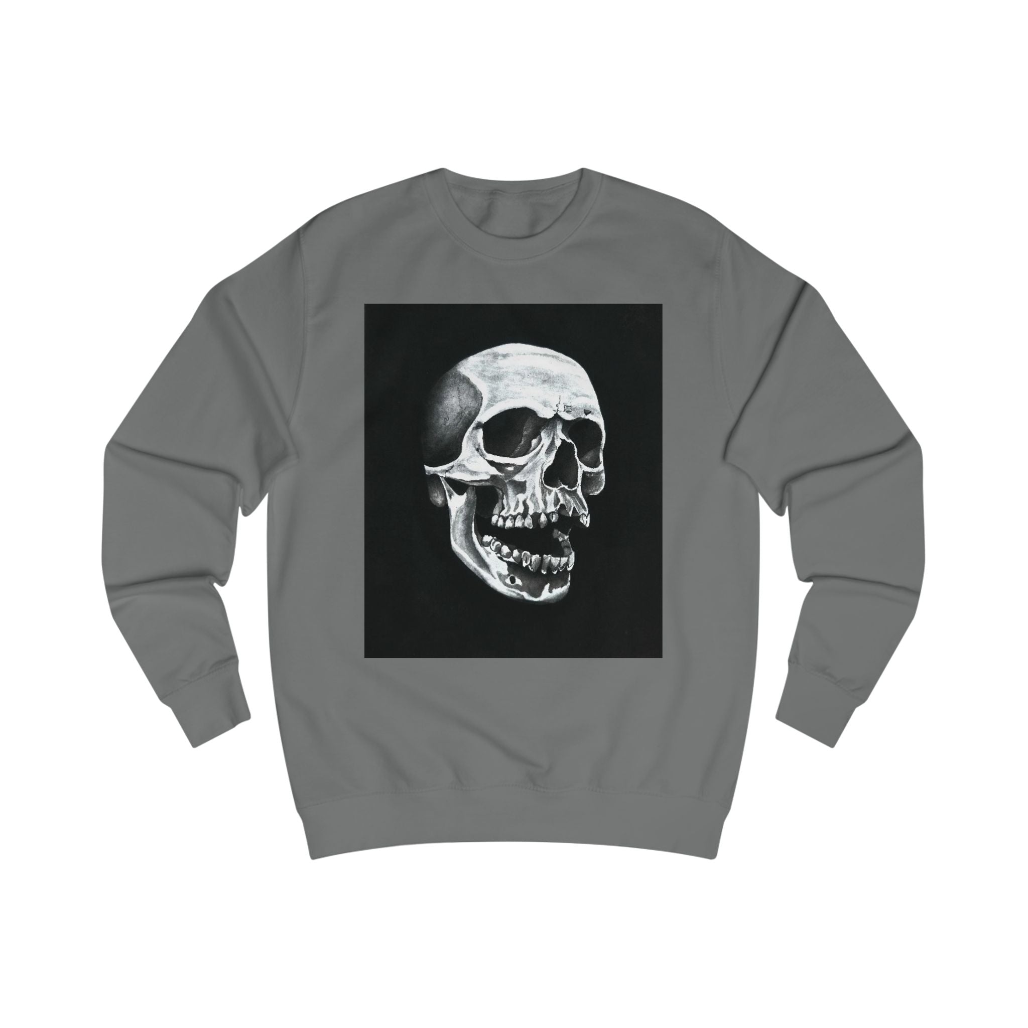 Skull King  Shadow & Light Bone Art Sweatshirt