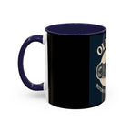 4 Old Crow Motorcycle Art Coffee Mug