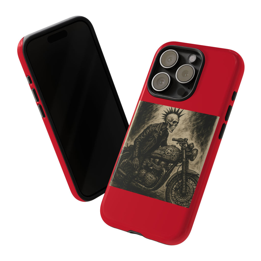 Gothic Punk Biker Skeleton Cases