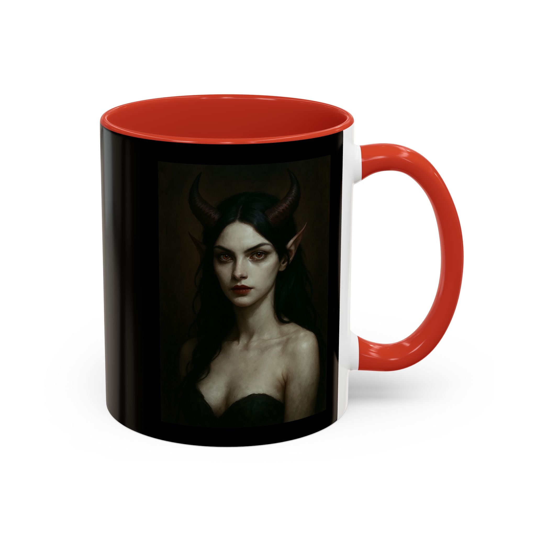 20 Dark Aesthetic Devilish Accent Coffee Mug